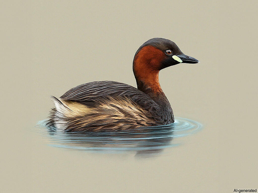 Little Grebe (Tachybaptus ruficollis) - Breeding adult