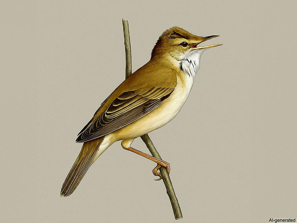 Marsh Warbler (Acrocephalus palustris) - Adult
