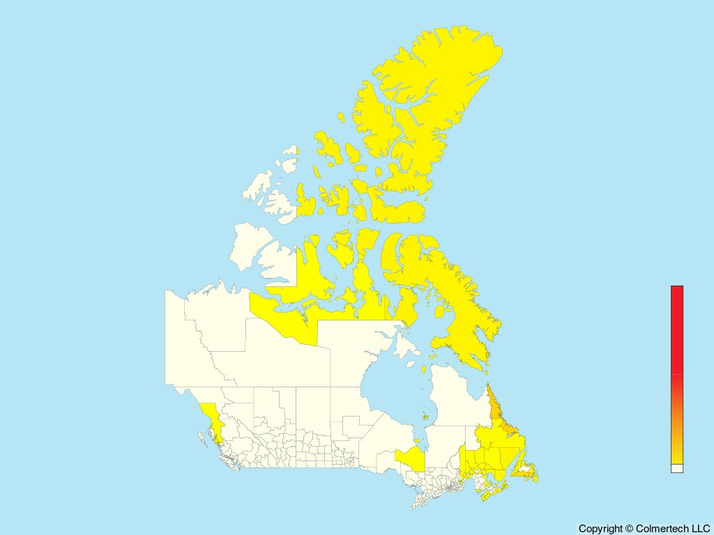 Dovekie (Alle alle) - Canada