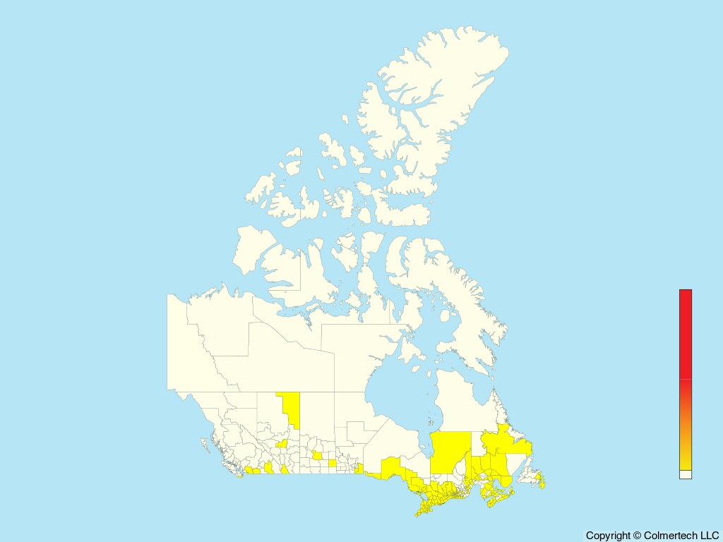 Yellow-billed Cuckoo (Coccyzus americanus) - Canada