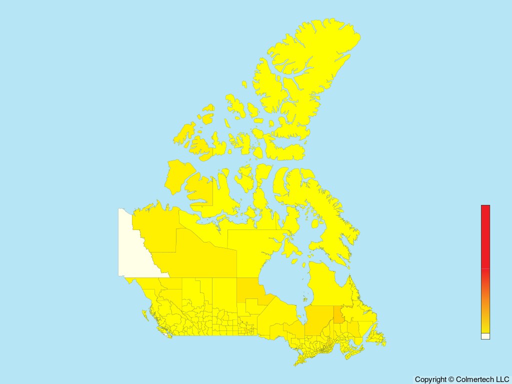 Rusty Blackbird (Euphagus carolinus) - Canada