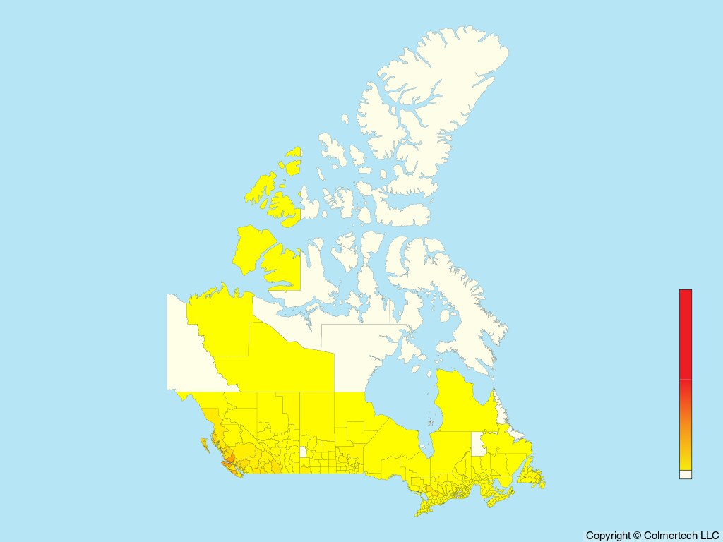 Red Crossbill (Loxia curvirostra) - Canada