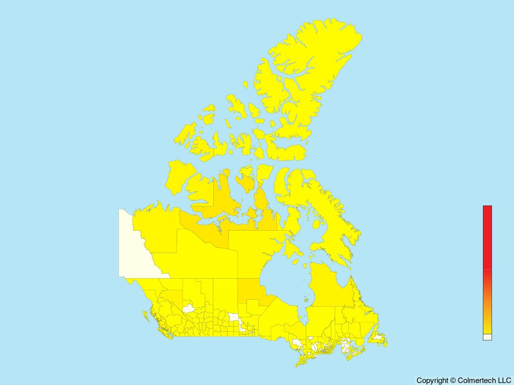 Red-necked Phalarope (Phalaropus lobatus) - Canada