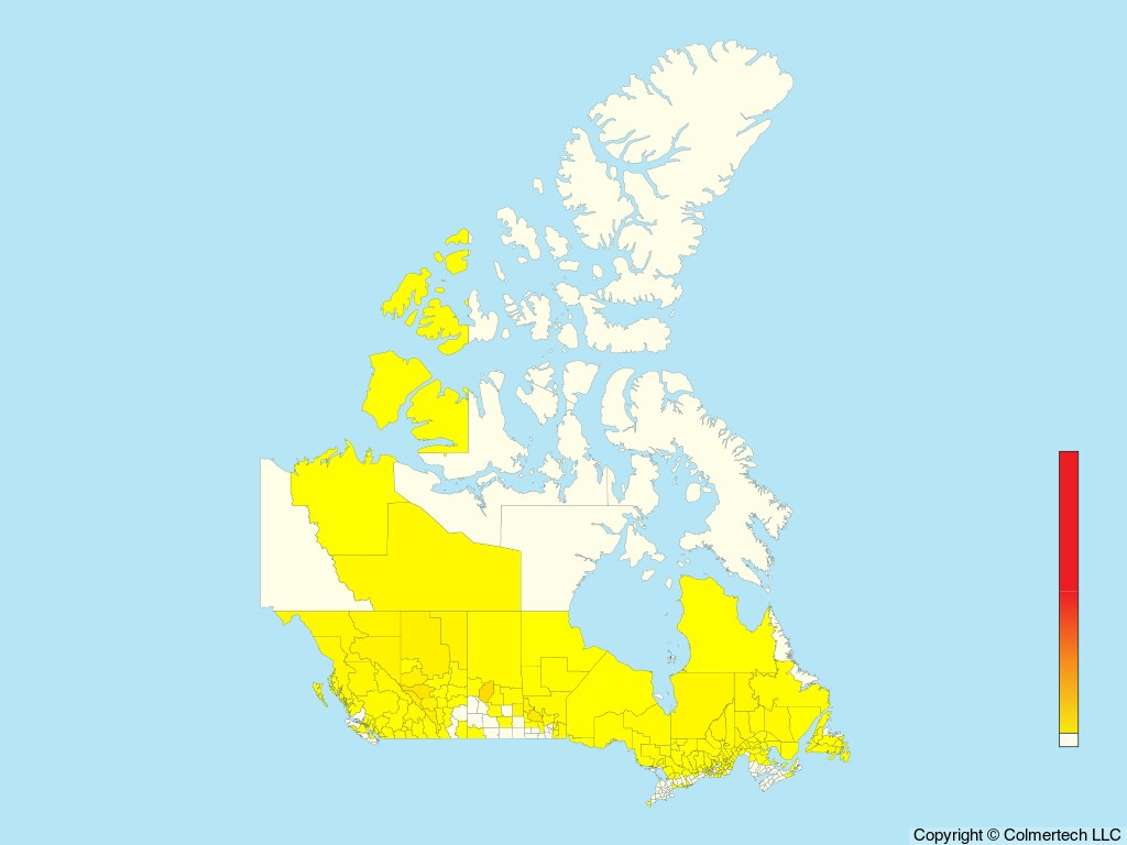 American Three-toed Woodpecker (Picoides dorsalis) - Canada
