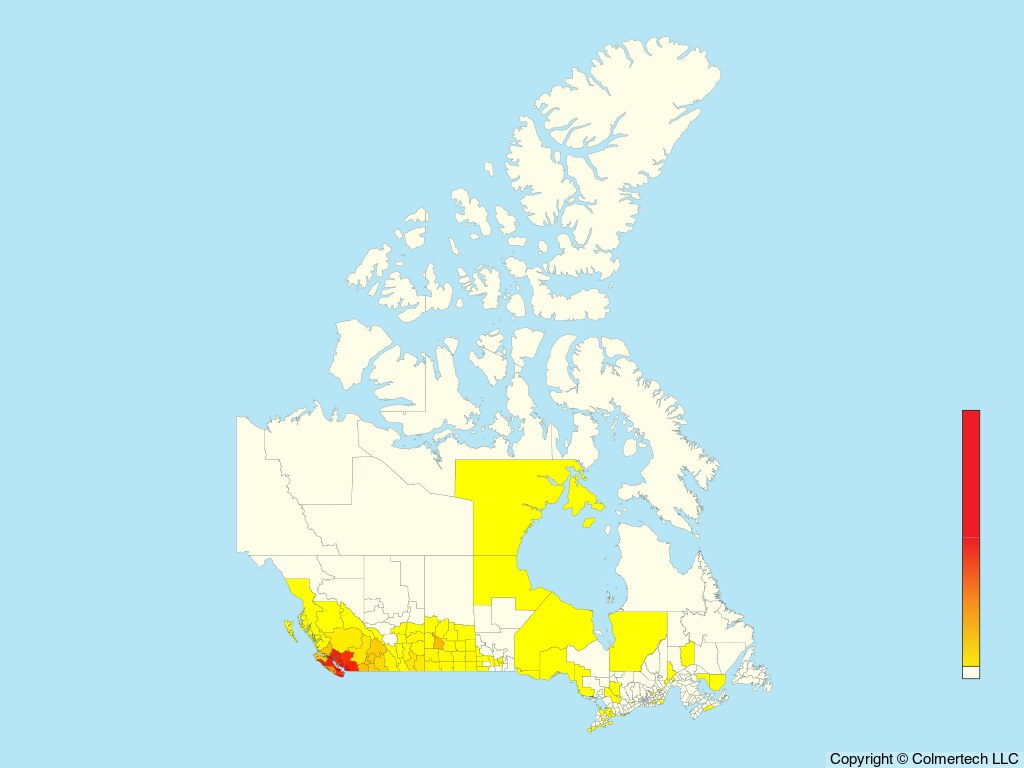 Spotted Towhee (Pipilo maculatus) - Canada