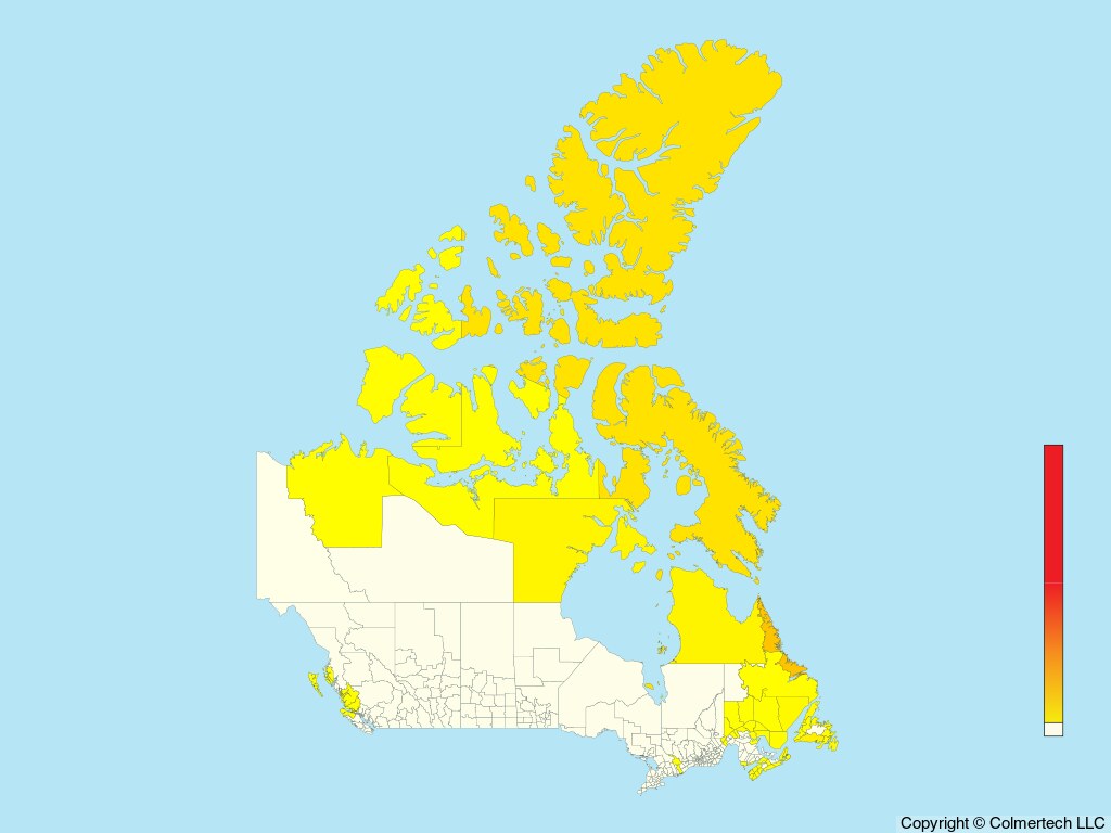 Thick-billed Murre (Uria lomvia) - Canada