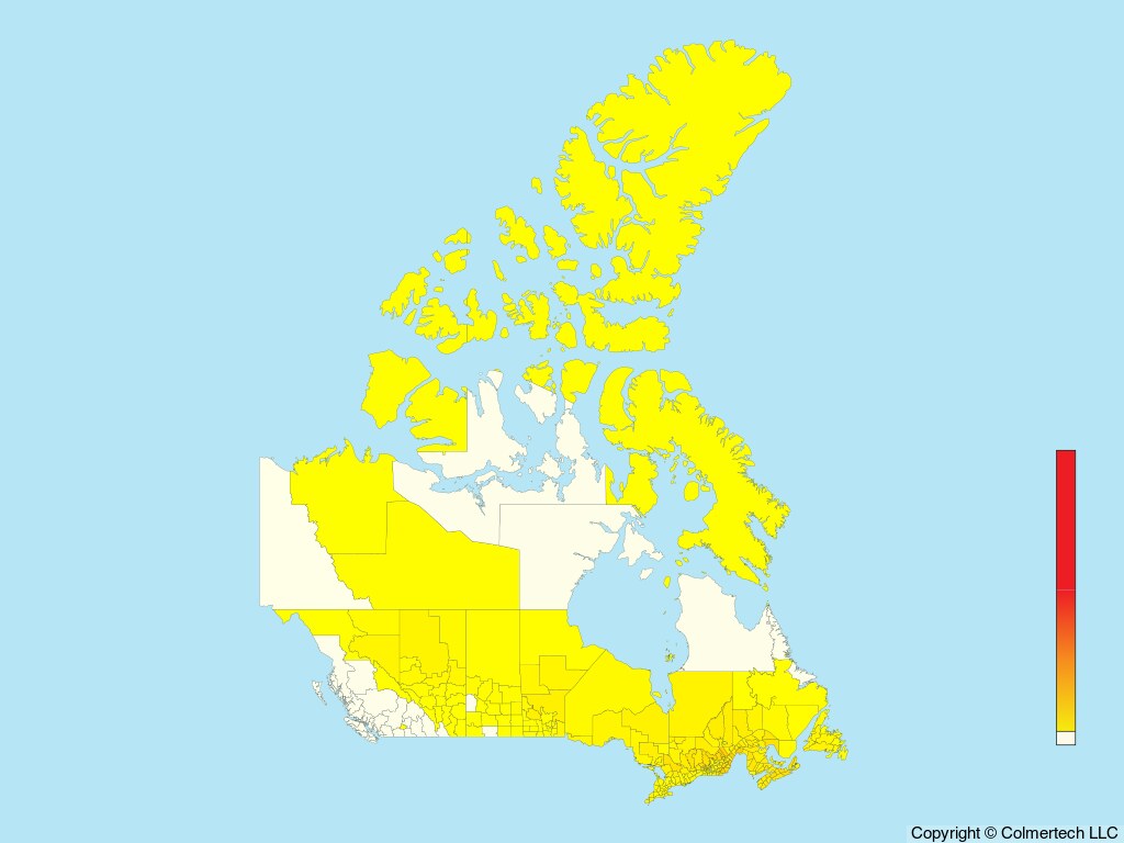Blue-headed Vireo (Vireo solitarius) - Canada