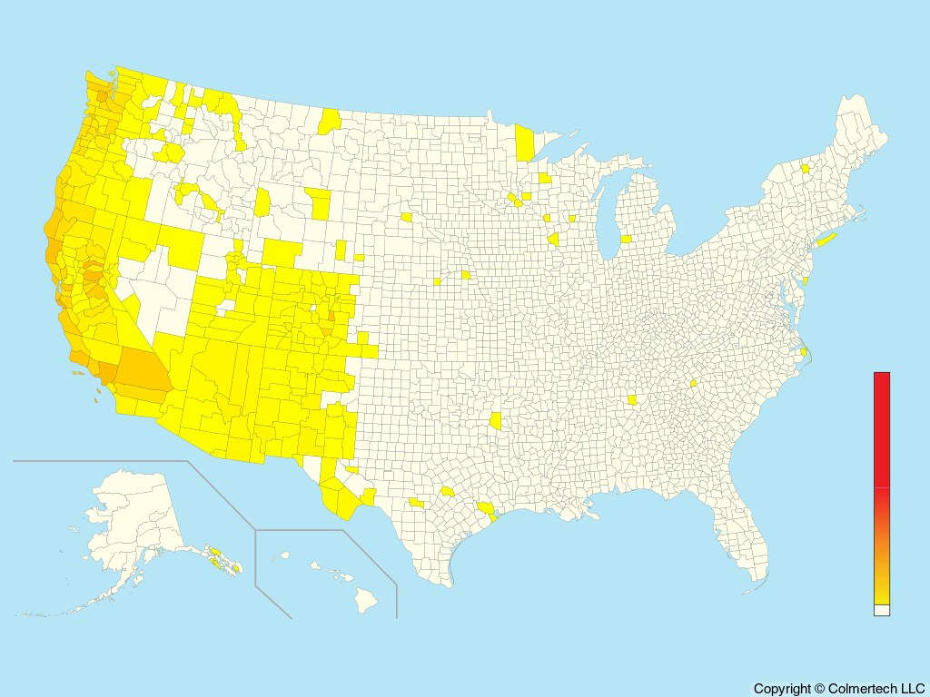 Band-tailed Pigeon (Patagioenas fasciata) - United States