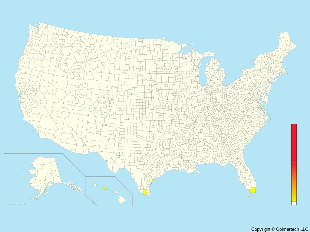 Yellow-faced Grassquit (Tiaris olivaceus) - United States