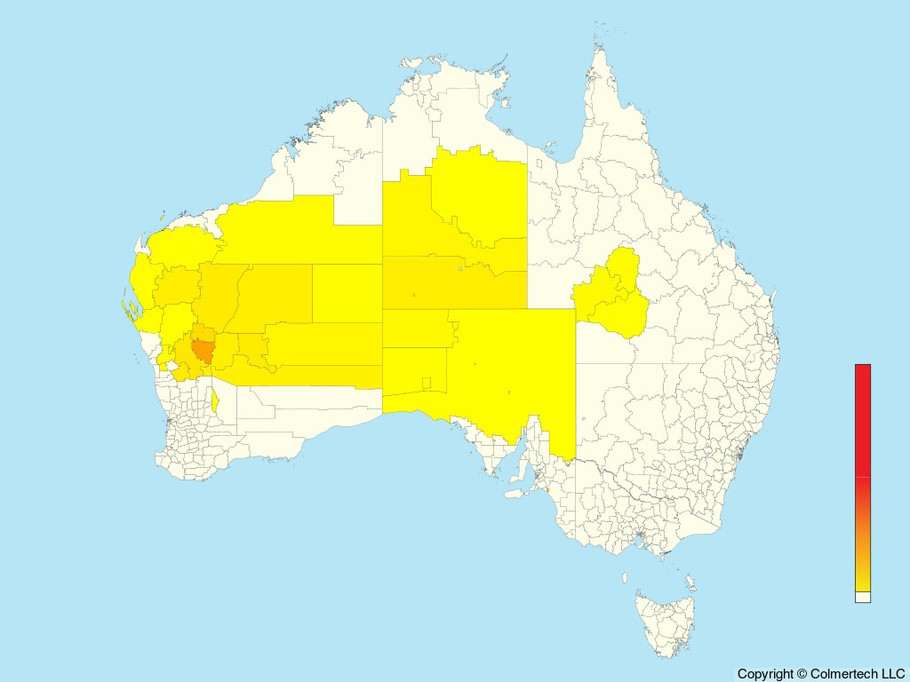 Slaty-backed Thornbill (Acanthiza robustirostris) - Australia