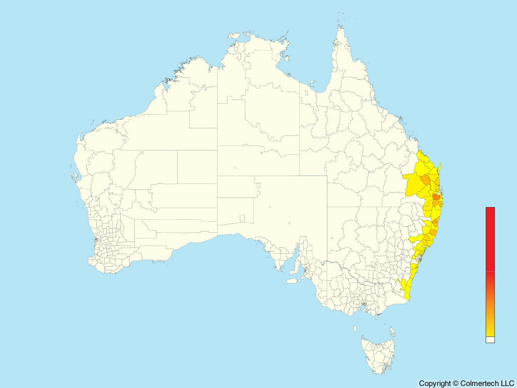 Green Catbird (Ailuroedus crassirostris) - Australia