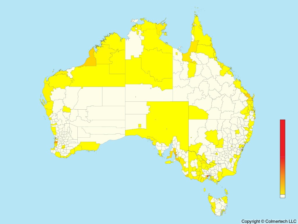 Curlew Sandpiper (Calidris ferruginea) - Australia