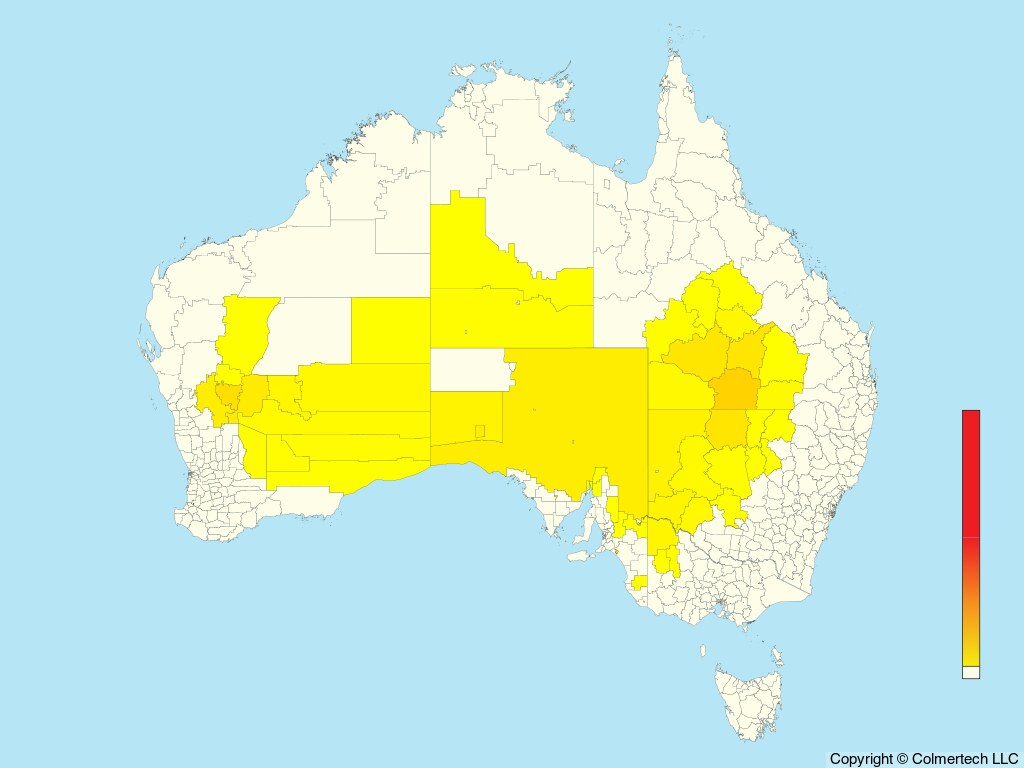 White-browed Treecreeper (Climacteris affinis) - Australia