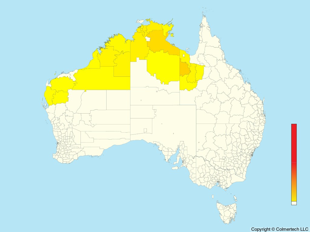 Black-tailed Treecreeper (Climacteris melanurus) - Australia