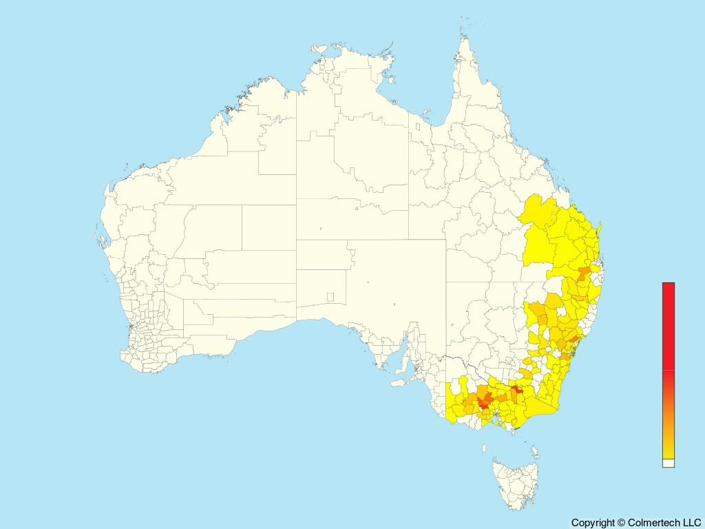 Yellow-tufted Honeyeater (Lichenostomus melanops) - Australia