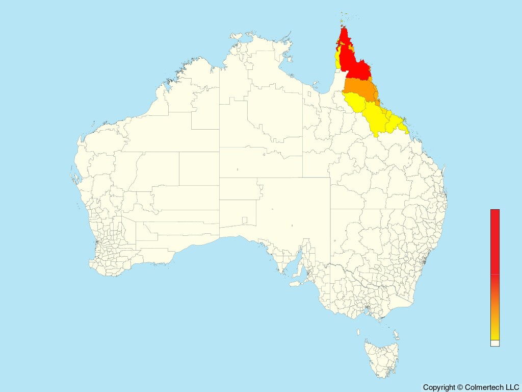 Yellow-spotted Honeyeater (Meliphaga notata) - Australia