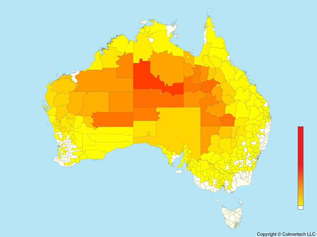 Budgerigar (Melopsittacus undulatus) - Australia