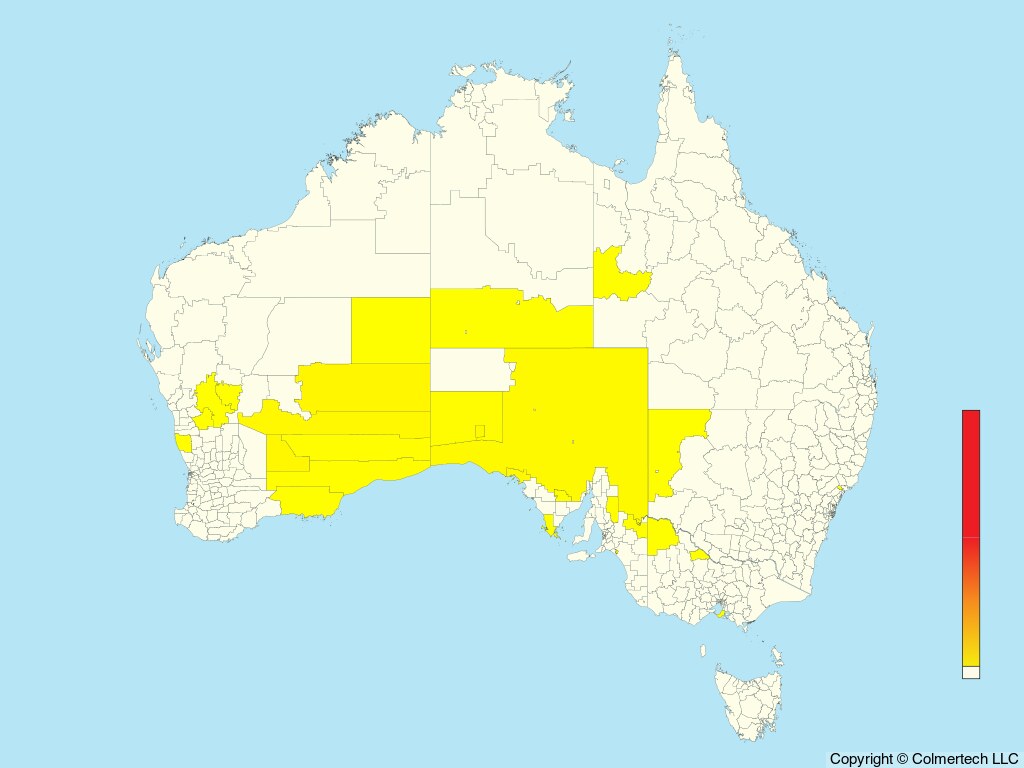 Scarlet-chested Parrot (Neophema splendida) - Australia