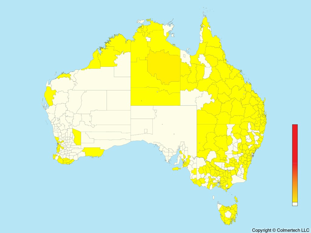 Helmeted Guineafowl (Numida meleagris) - Australia