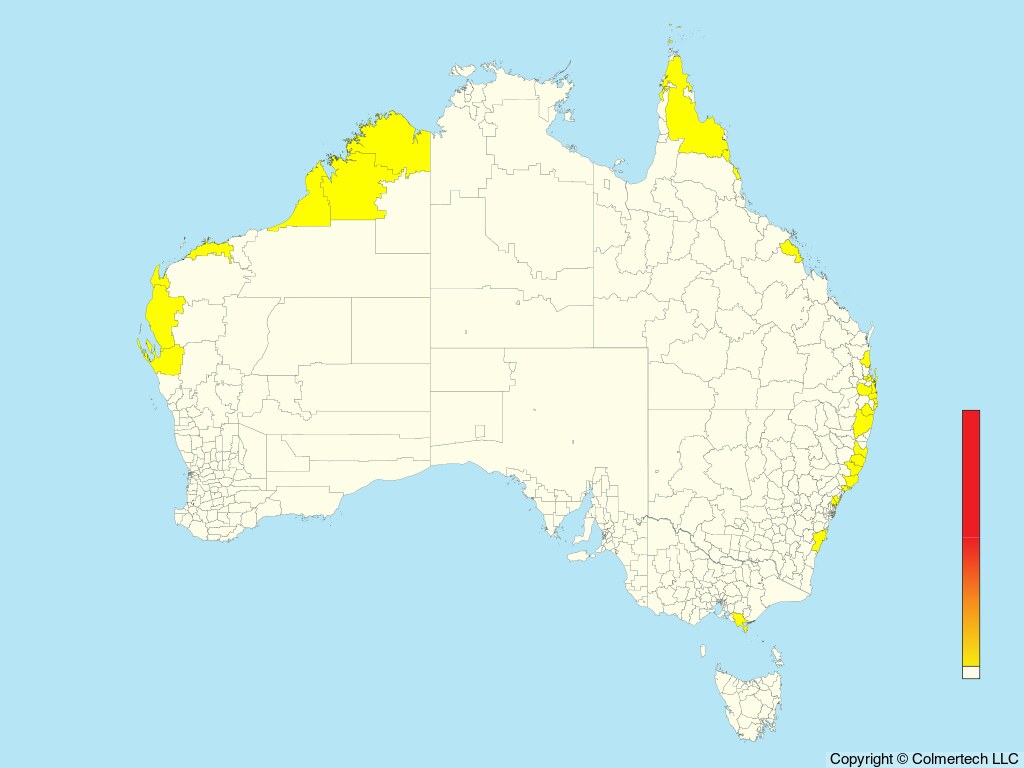 White-tailed Tropicbird (Phaethon lepturus) - Australia