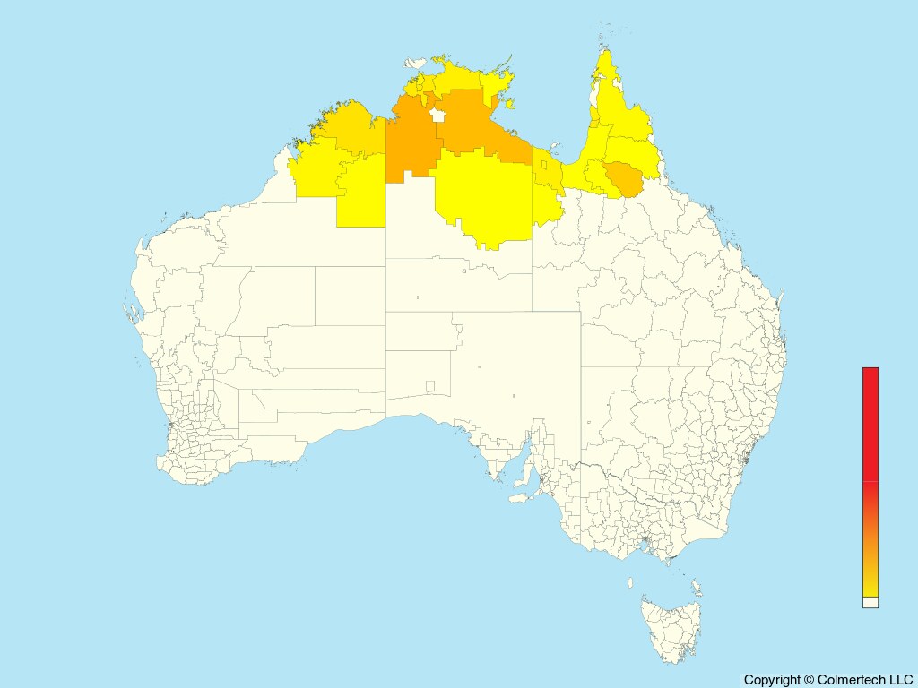 Masked Finch (Poephila personata) - Australia