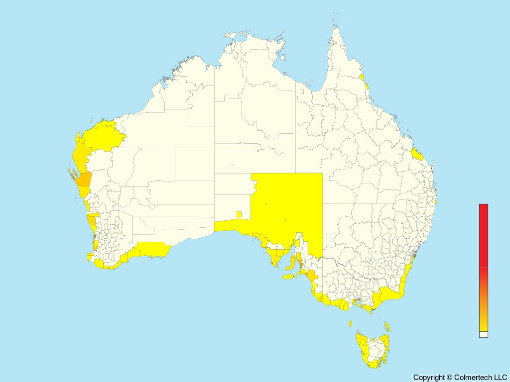 Australian Fairy Tern (Sternula nereis) - Australia