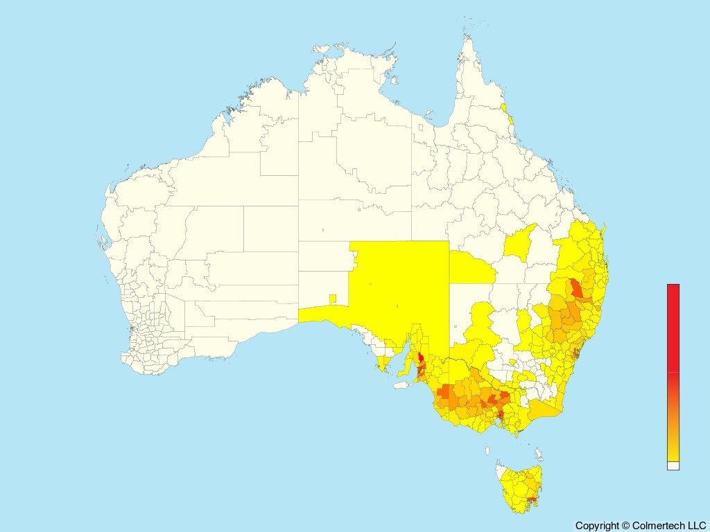 Musk Lorikeet (Trichoglossus concinnus) - Australia