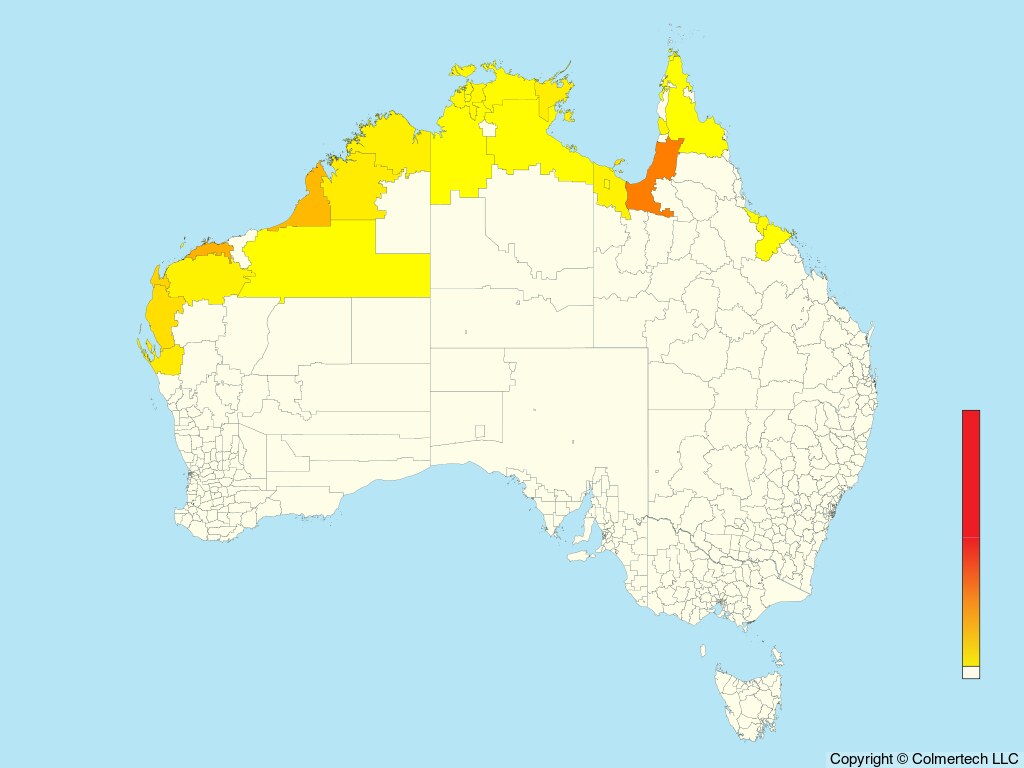 Australian Yellow White-eye (Zosterops luteus) - Australia