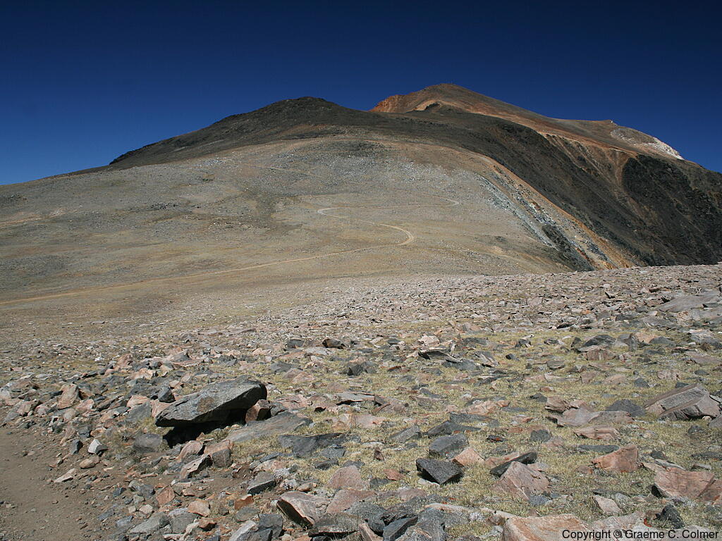 White Mountain Peak - Hiking Path