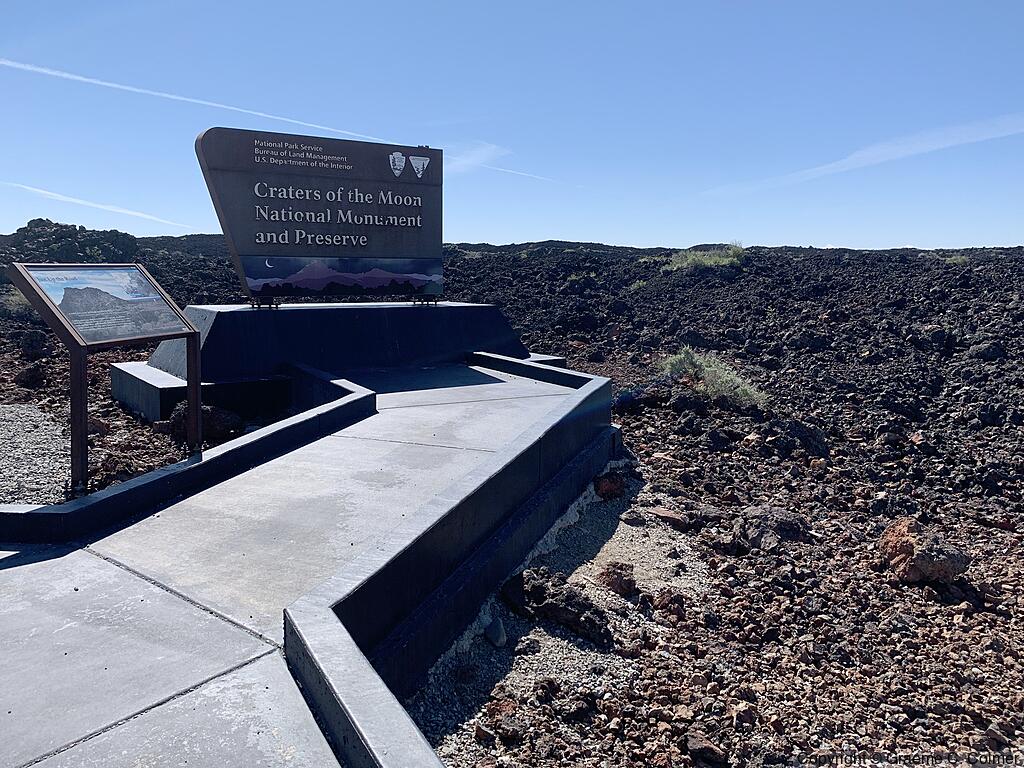 Craters of the Moon National Monument and Preserve - Entrance