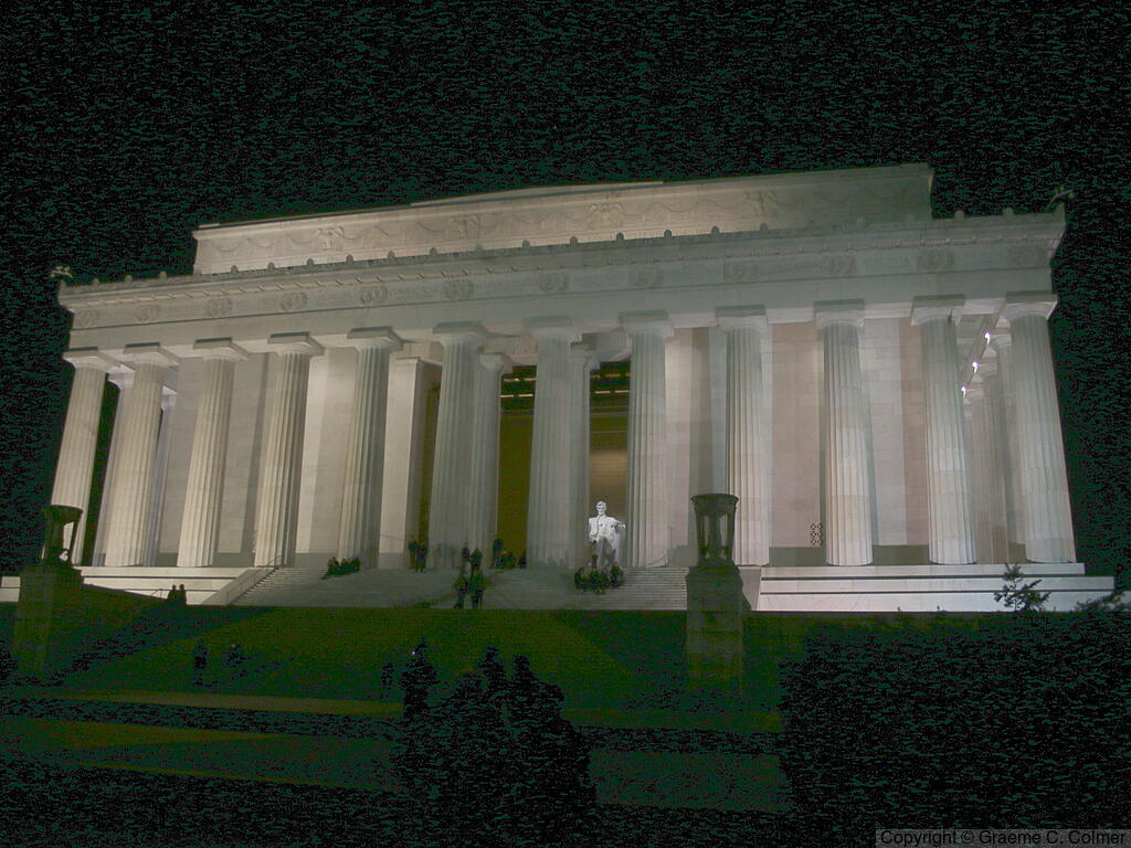 Lincoln Memorial - Lincoln Memorial at Night