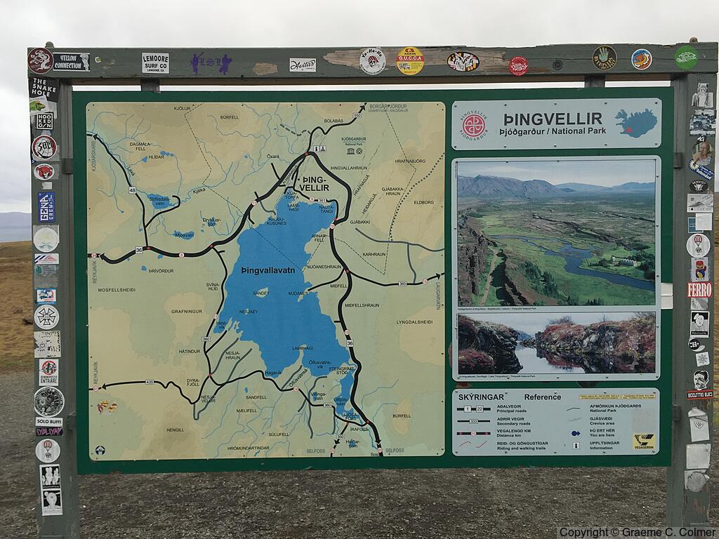 Þingvellir National Park - Entrance