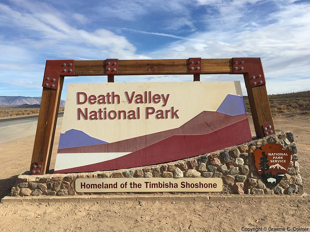 Death Valley National Park - Entrance