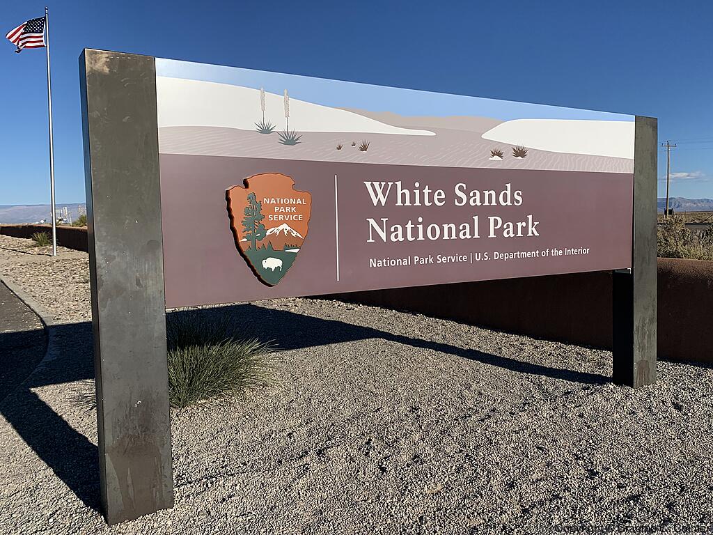 White Sands National Park - Entrance