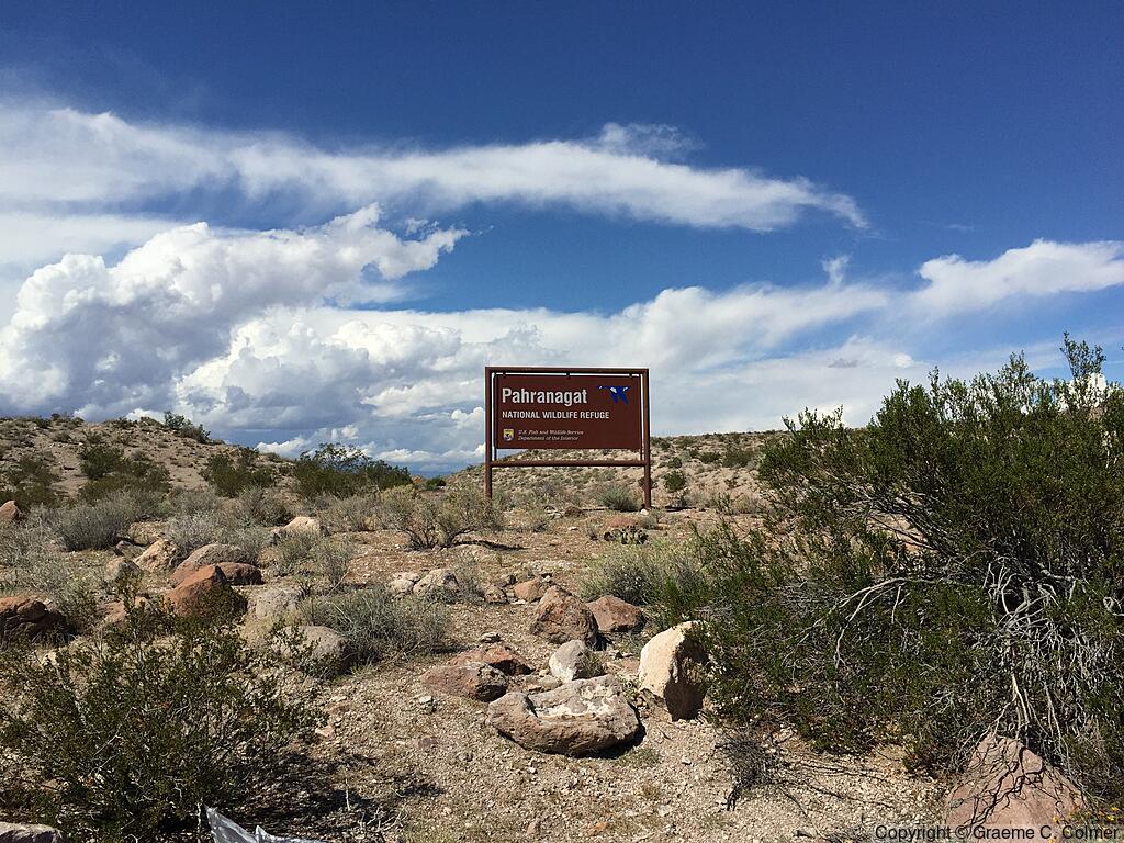 Pahranagat National Wildlife Refuge - Entrance