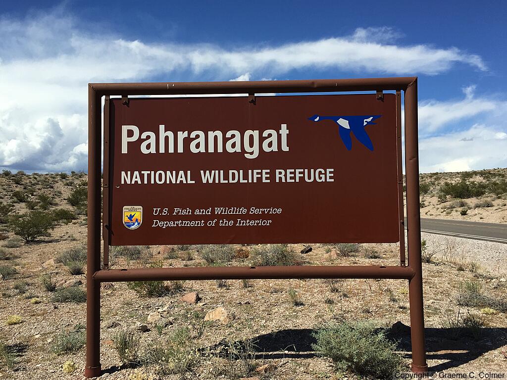 Pahranagat National Wildlife Refuge - Entrance