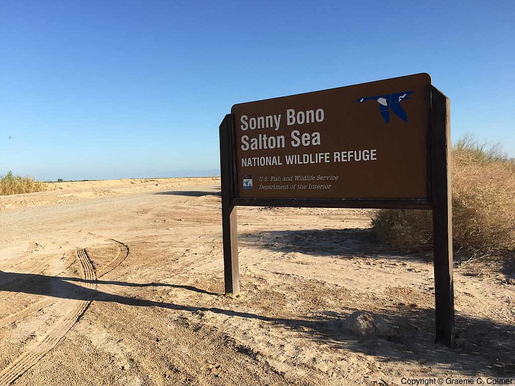 Sonny Bono Salton Sea National Wildlife Refuge - Entrance