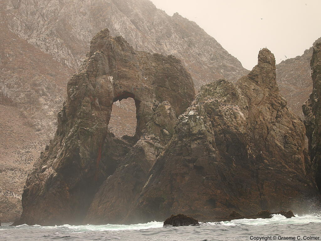 Farallon National Wildlife Refuge - Aulon Arch