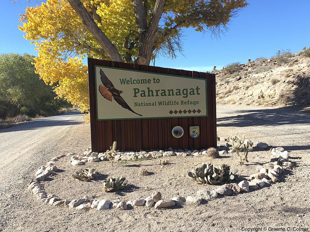 Pahranagat National Wildlife Refuge - Entrance