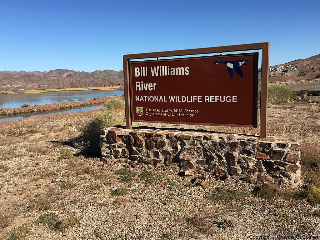 Bill Williams River National Wildlife Refuge - Entrance