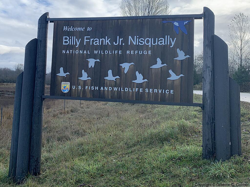 Billy Frank Jr. Nisqually National Wildlife Refuge - Entrance
