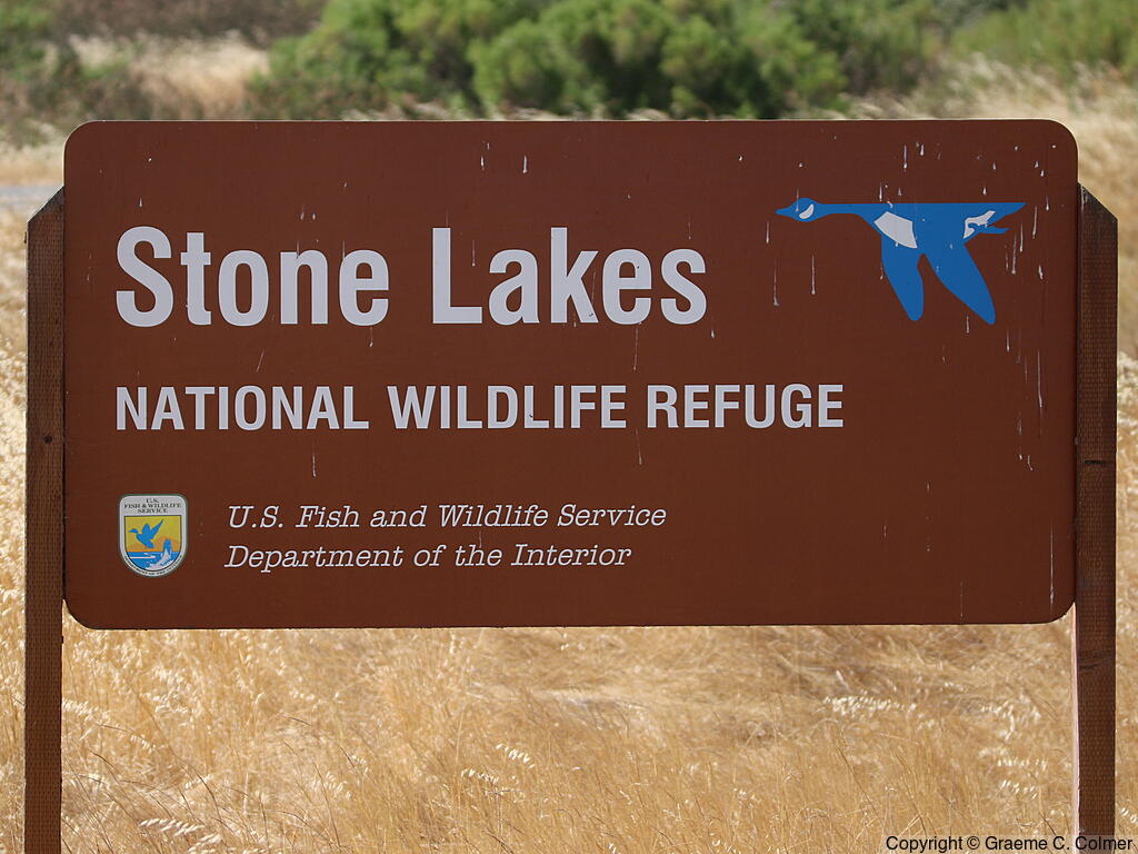 Stone Lakes National Wildlife Refuge - Entrance