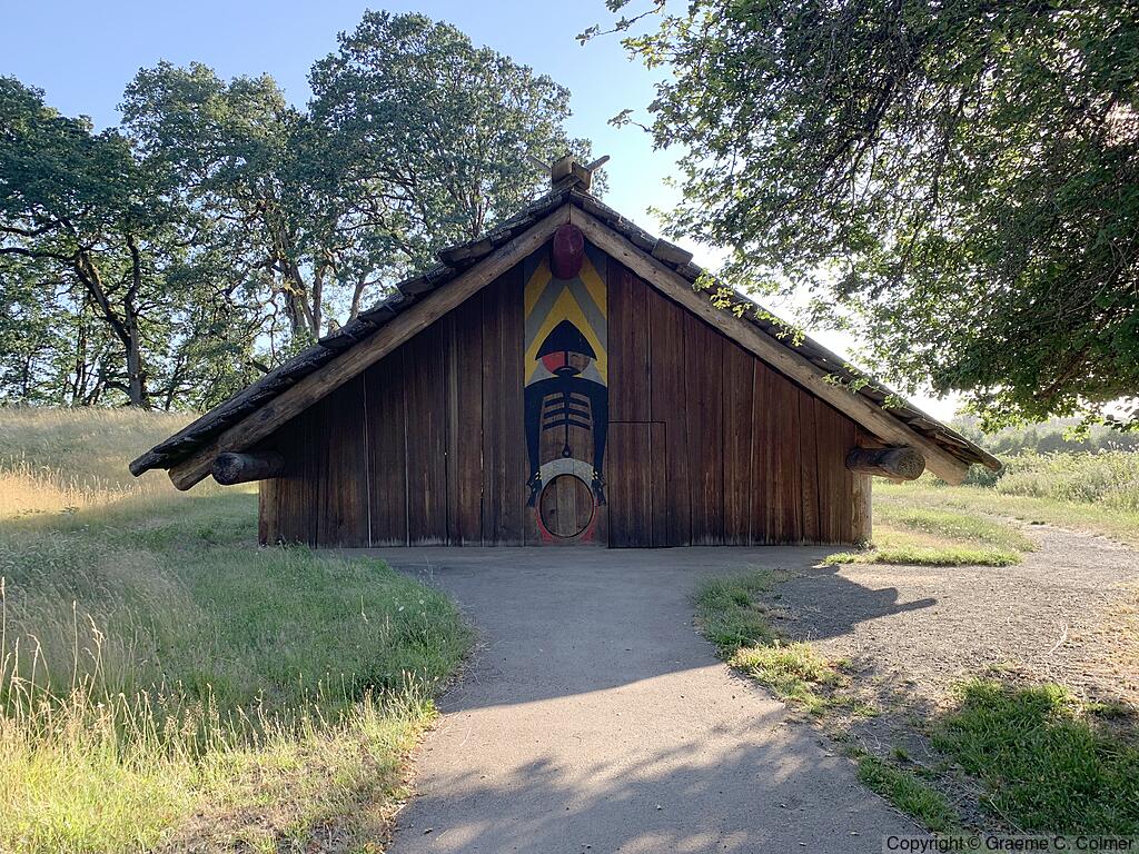Ridgefield National Wildlife Refuge - Cathlapotle Plankhouse