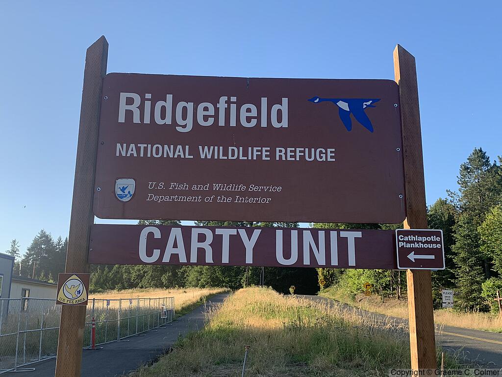 Ridgefield National Wildlife Refuge - Entrance
