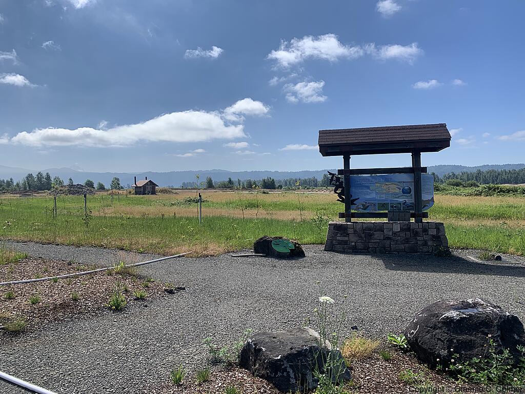 Steigerwald Lake National Wildlife Refuge - Entrance