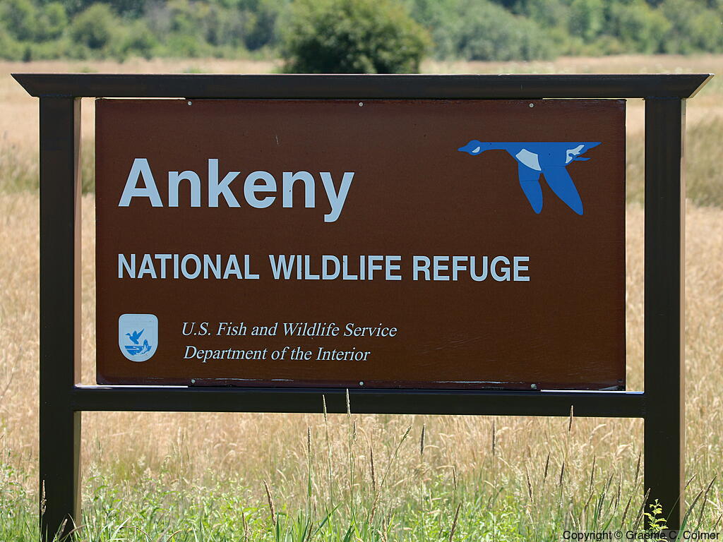 Ankeny National Wildlife Refuge - Entrance