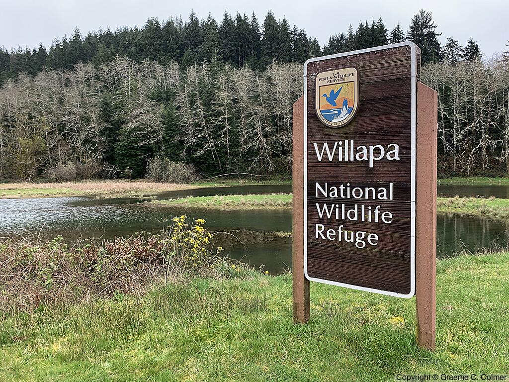 Willapa National Wildlife Refuge - Entrance