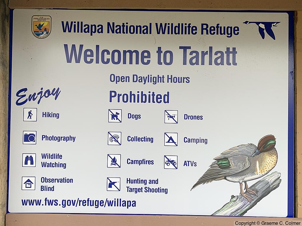 Willapa National Wildlife Refuge - Tarlatt Entrance