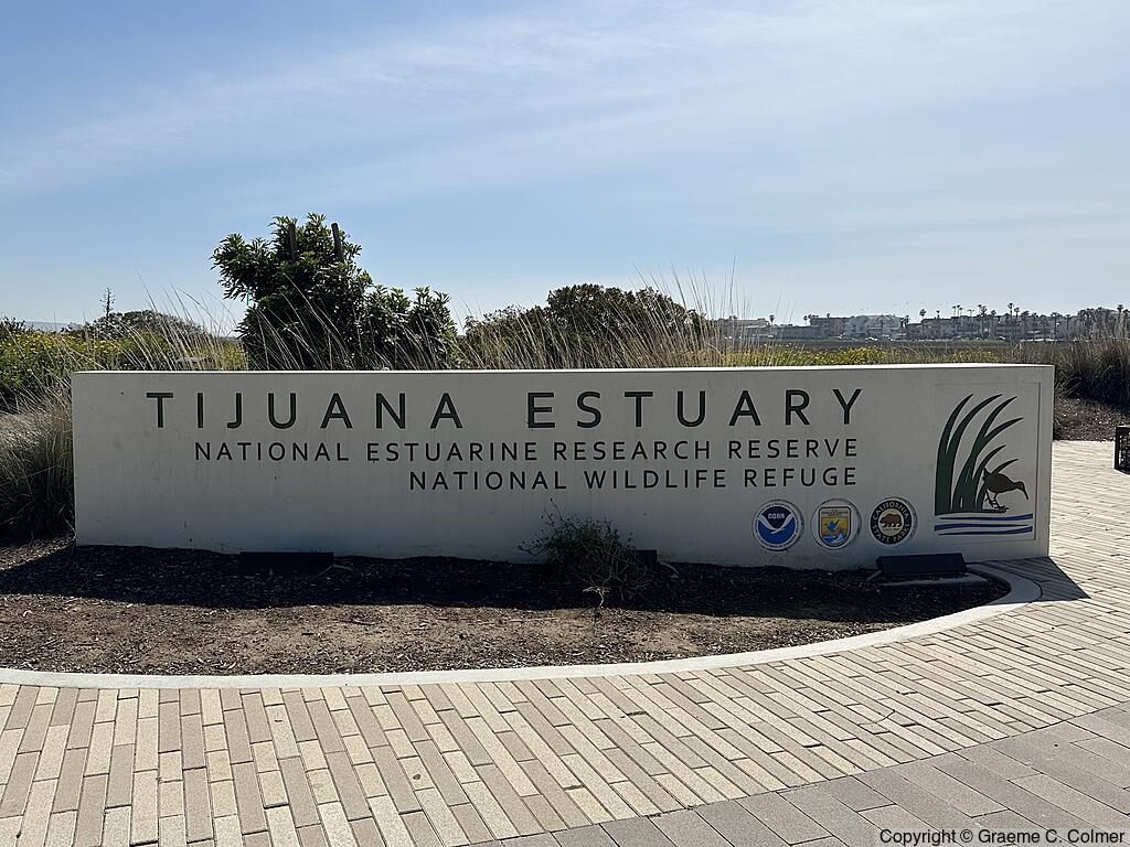 Tijuana Slough National Wildlife Refuge - Entrance