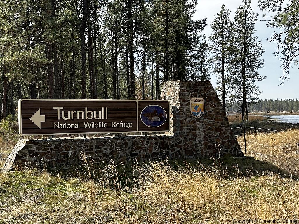 Turnbull National Wildlife Refuge - Entrance